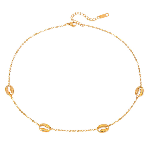 Women's Stainless Steel And Titanium Steel Geometric Electroplated Necklace Jewelry Accessories