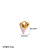 Women's Stainless Steel And Titanium Steel Jewelry Set With Geometric Love Shape And Stars Sun And Moon Clouds Universe Pattern Electroplated Highend Style