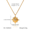 Women's Stainless Steel And Titanium Steel Jewelry With Dropshaped And Geometric Zircon Inlaid Pendant And Earrings