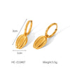 Women's Stainless Steel And Titanium Steel Marine Element Jewelry With Geometric Style And Electroplating Process Including Pendant Necklace And Ring