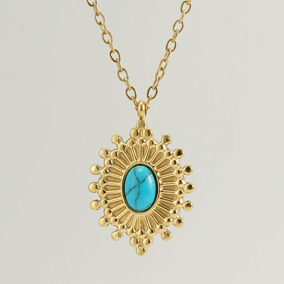 Women's 316L Stainless Steel And 316L Stainless Steel Simple Geometric 18K Gold Plated Electroplated Cross Chain Jewelry Pendant Necklace