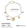 Women's Stainless Steel And Titanium Steel Starfish Crab Necklace With Electroplating Design