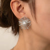 Women's Stainless Steel And Titanium Steel Sunflower Necklace Set High End Non Fading