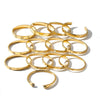 Women's Stainless Steel Bracelet With 18K Gold Vacuum Plating Heart And Rhombus Design Zircon Rhinestone Accents
