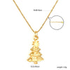 Women's Stainless Steel Cross And Crown Christmas Jewelry Set With Electroplated Earrings And Necklace