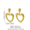 Women's Stainless Steel Electroplated Butterfly And Flower Geometric Earrings With Diamond Accent Irregular Light Luxury Style
