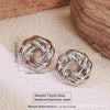 Women's Stainless Steel Flower Heart Drop Geometric Earrings Electroplated