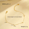 Women's Stainless Steel Geometric Anklet Fashion Simple