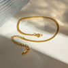 Women's Stainless Steel Geometric Anklet Jewelry