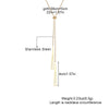 Women's Stainless Steel Geometric Box Chain Necklace With Electroplating Treatment Light Luxury And Exquisite Design