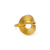 Women's Stainless Steel Geometric Butterfly Snakeshaped Opening Retro Popular Electroplated Ring