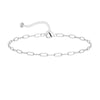 Women's Stainless Steel Geometric Chain Bracelet Set With Flat Snake Chain And Paperclip Chain Electroplated Simple Versatile Jewelry