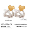 Women's Stainless Steel Geometric Electroplated Earrings