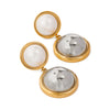 Women's Stainless Steel Geometric Electroplated Earrings