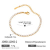 Women's Stainless Steel Geometric Open Bracelet Electroplated Light Luxury Jewelry