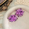 Women's Stainless Steel Geometric Stud Earrings With Electroplating