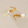 Women's Stainless Steel Geometric Stud Earrings With Sparkling Rhinestone Accents And Elegant Plated Finish For Wholesale