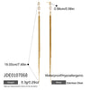 Women's Stainless Steel Geometric Zircon Long Chain Tassel Earrings With Titanium Steel Ear Needles And Pvd Gold Plating