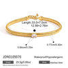 Women's Stainless Steel Geometric Zircon Pendant Necklace With Elegant Plated Finish