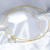 Women's Stainless Steel Handmade Simple Geometric Pattern Round Collar Necklace With Regular Chain