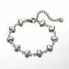 Women's Stainless Steel Heart Bracelet Electroplated Fashionable And Simple