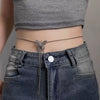 Women's Stainless Steel Hiphop Style Dualuse Fragrance Waist Chain