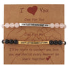 Women's Stainless Steel Inspirational Beaded Bracelet Simple Geometric Elastic Bracelet With Electroplated Finish Jewelry Gift