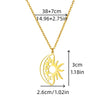 Women's Stainless Steel Oil Drop Bamboo Chain Necklace Highend Light Luxury Nonfading Niche Versatile And Trendy