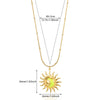 Women's Stainless Steel Oil Drop Bamboo Chain Necklace Highend Light Luxury Nonfading Niche Versatile And Trendy
