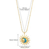 Women's Stainless Steel Oil Drop Bamboo Chain Necklace Highend Light Luxury Nonfading Niche Versatile And Trendy