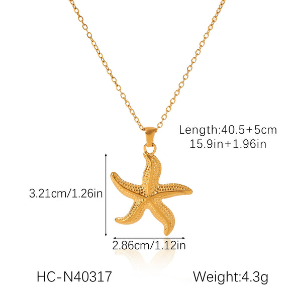 Women's Stainless Steel Starfish Starshaped Geometric Ocean Style Electroplated Earrings