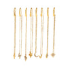 Women's Stainless Steel Tassel Earrings With Star Animals And Zodiac Patterns French Retro Style
