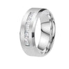 Women's Stainless Steel U Shaped Ring French Style Minimalist Plain Electroplated Non Fading Fashion Jewelry