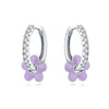 Women's 925 Sterling Silver Flower Butterfly Daisy Animal Zodiac Electroplated Earrings