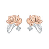 Women's 925 Sterling Silver Flower Butterfly Daisy Animal Zodiac Electroplated Earrings