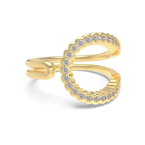 Women's 925 Sterling Silver Geometric Design Rings