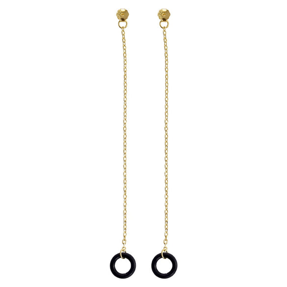 Women's Sterling Silver Geometric Removable Chain Earrings For Earbud Antiloss Accessories