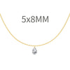 Women's 925 Sterling Silver Geometric Tassel Pendant Necklace With Electroplating And Cross Chain Style