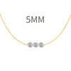 Women's 925 Sterling Silver Geometric Tassel Pendant Necklace With Electroplating And Cross Chain Style