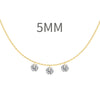 Women's 925 Sterling Silver Geometric Tassel Pendant Necklace With Electroplating And Cross Chain Style