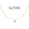 Women's 925 Sterling Silver Geometric Tassel Pendant Necklace With Electroplating And Cross Chain Style