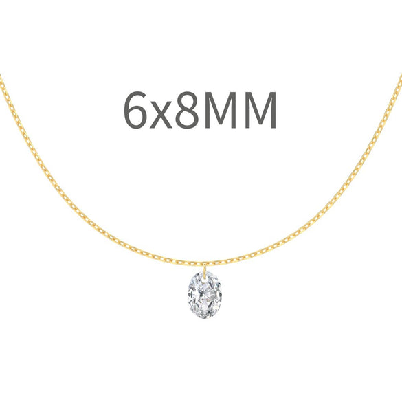 Women's 925 Sterling Silver Geometric Tassel Pendant Necklace With Electroplating And Cross Chain Style