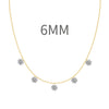 Women's 925 Sterling Silver Geometric Tassel Pendant Necklace With Electroplating And Cross Chain Style