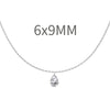 Women's 925 Sterling Silver Geometric Tassel Pendant Necklace With Electroplating And Cross Chain Style