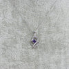 Women's Sterling Silver Heart Pendant Love Necklace With Micro Inlaid Zircon Trendy Simple Jewelry Wholesale