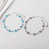 Women's 925 Sterling Silver Heart Shaped Bracelet With Electroplated Geometric Lucky Heart Design Fashion Jewelry