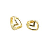Women's 925 Sterling Silver Heart Shaped Earrings With Fine Craftsmanship Fashion Expression Style