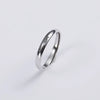 Women's Sterling Silver Inspirational Motto Open Ring With Adjustable Fit And Electroplated Finish