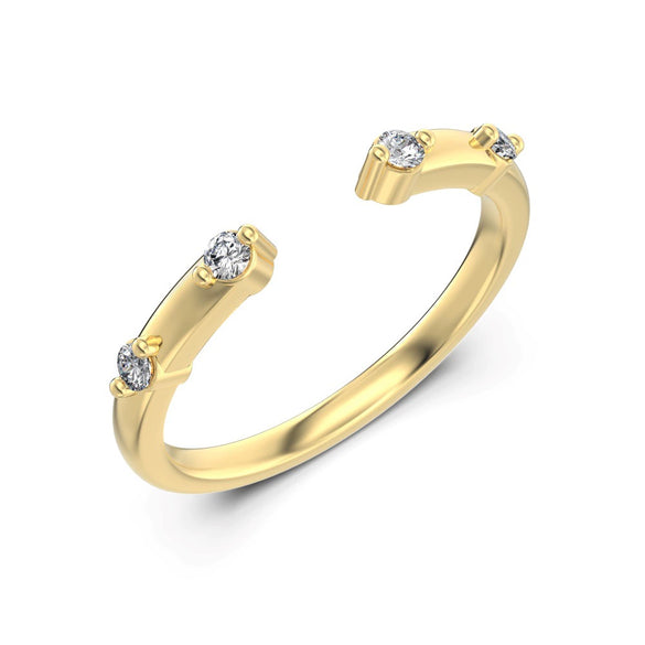 Women's 925 Sterling Silver Light Luxury Geometric Overlapping Ring With Horse Eye Stone Diamond Zircon Electroplating