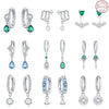 Women's 925 Sterling Silver Tassel Earrings With Animal Zodiac Pattern Electroplated Small And Fresh Style